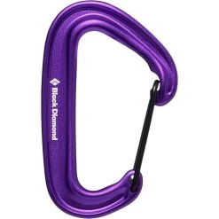 Black Diamond MiniWire Carabiner -Outdoors Shop 210235 5000 MINIWIRE CARABINER PURPLE 01 1