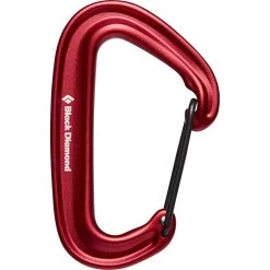 Black Diamond MiniWire Carabiner -Outdoors Shop 210235 6009 MINIWIRE CARABINER RED 01 1