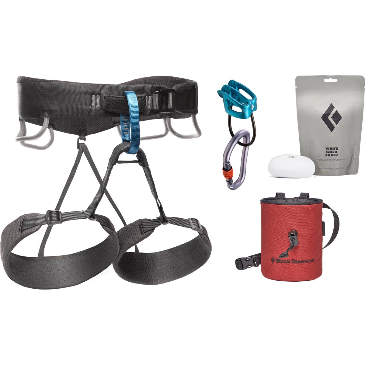 Black Diamond Men's Momentum Harness Package 1 Black Diamond Men's Momentum Harness Package