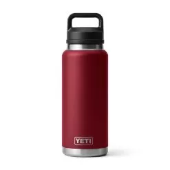 Yeti Rambler 36 Oz Bottle With Chug Cap -Outdoors Shop Drinkware BottleChug 36oz HarvestRed Studio PrimaryB