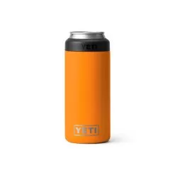 Yeti Rambler 12 Oz Colster Slim Can Insulator -Outdoors Shop Drinkware ColsterSlim 12oz KingCrabOrange Studio PrimaryB