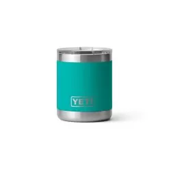Yeti Rambler 10 Oz Lowball -Outdoors Shop Drinkware Lowball 10oz AquiferBlue Studio PrimaryB