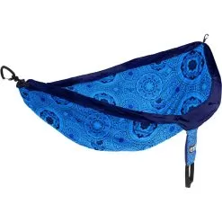 DoubleNest Print Hammock 12 DoubleNest Print Hammock -Outdoors Shop ENO DoubleNest Print Mantra Blue