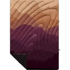 Rumpl Original Puffy Blanket - Printed 1-Person -Outdoors Shop TPPB TTF 1 TETON FADE OGPUFFY 1P FLATLAY