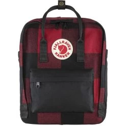 Fjallraven Kanken Re-Wool 3 Fjallraven Kanken Re-Wool -Outdoors Shop kanken rewool redblack 2