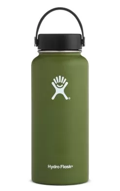 Hydro Flask 32 Oz Wide Mouth Water Bottle -Outdoors Shop olive32