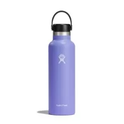 Hydro Flask 21 Oz Standard Mouth Water Bottle 21 Hydro Flask 21 Oz Standard Mouth Water Bottle -Outdoors Shop s21sx474 lupine straighton